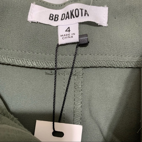 BB Dakota NWT Wide Leg High Rise Pants Surplus - Picture 7 of 12